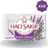Hacı Şakir Lavanta Kokulu Banyo Sabunu 150 Gr - (12 Adet)
