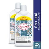 Hacı Şakir Lavanta Özel Seri Sıvı Sabun Paketi 600 ml x 2 Süper Fırsat Ekonomik Paket