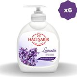 Hacı Şakir Lavanta Sıvı Sabun 300 Ml - (6 Adet)