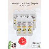 Hacı Şakir Limon 2'si 1 Arada Kepeğe Karşı 7x500 ml Rosie Şampuan