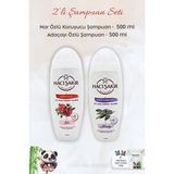 Hacı Şakir Nar 2'si 1 Arada 500 ml Şampuan+Adaçayı 500 ml Rosie Şampuan