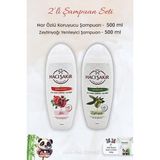 Hacı Şakir Nar 2'si 1 Arada 500 ml Şampuan+Zeytinyağlı 500 ml Rosie Şampuan