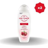 Hacı Şakir Nar Boyalı 2 in 1 2x500 ml Şampuan