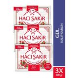 Hacı Şakir Saf Gül 3 Adet 4x150 gr Kalıp Sabun