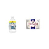 Hacı Şakir Sıvı Sabun, Lavanta,1300 ml ve Hacı Şakir Doğal Geleneksel Beyaz Sabun (4 Adet)