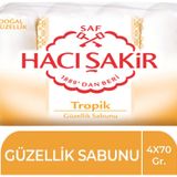 Hacı Şakir Tropik 4x70 gr Güzelik Sabunu