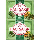 Hacı Şakir Zeytinyağı Bal 2x 600 gr Banyo Sabunu