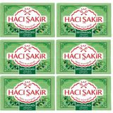 Hacı Şakir Zeytinyağı Bal 6x600 gr Banyo Sabunu