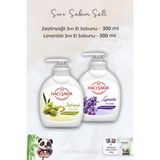 Hacı Şakir Zeytinyağlı Sıvı Sabun 300 Ml, Lavantalı Sıvı Sabun 300 ml ve Rosıe - 1