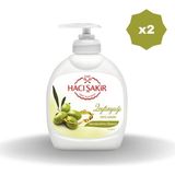 Hacı Şakir Zeytinyağlı Sıvı Sabun 300 ml x 2 Adet - 1