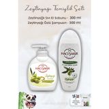 Hacı Şakir Zeytinyağlı Sıvı Sabun 300 ml, Zeytinyağlı Şampuan 500 ml ve ROSIE