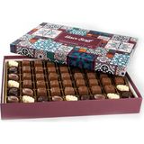 Hacı Şerif Kız İsteme Çikolatası 635g (Motif Desenli Kutu)