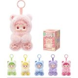 Hacipupu Kokulu Yeni Labubu Popmart Süpriz Paket 15CM Peluş Oyuncak Çanta Carm Süs Anahtarlık