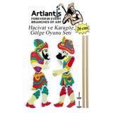 Hacivat Ve Karagöz Gölge Oyun Seti 26 Cm 1 Paket Karagöz Hacıvat Kukla Oyunu Oyun Seti Okul Sınıf