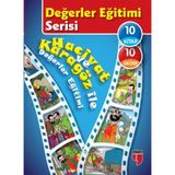 Hacivat ve Karagözle ile Değerler Eğitimi 10 Kitap Takım - Elif Akardaş