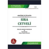 Hacizde Ve İflastaSıra Cetveli Özellik Arzeden Durumlar Ve İncelikler (Ciltli)