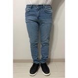 Hacker Denim Fistan Store Erkek Yüksek Bel Normal Kesim Boru Paça Jean Pantolon - Mavi - 32