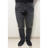 Hacker Denim Fistan Store Erkek Yüksek Bel Rahat Kesim Boru Paça Jean Pantolon - Füme - 40