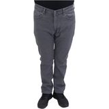 Hacker Denim Hacker Fistan Store Erkek Yüksek Bel Normal Kesim Boru Paça Jean Pantolon - Gri - 33