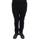 Hacker Denim Hacker Fistan Store Erkek Yüksek Bel Normal Kesim Boru Paça Jean Pantolon - Siyah - 33