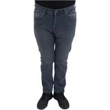 Hacker Denim Hacker Fistan Store Erkek Yüksek Bel Rahat Kesim Boru Paça Jean Pantolon - İndigo - 33