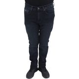 Hacker Denim Hacker Fistan Store Erkek Yüksek Bel Rahat Kesim Boru Paça Jean Pantolon - Koyu Lacivert - 40