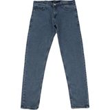 Hacker Fistan Store Erkek Açık Mavi Normal Bel Rahat Kesim Dar Paça Bilekte Jean Pantolon - 31