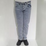 Hacker Fistan Store Erkek Buz Mavisi Normal Bel Rahat Kesim Dar Paça Jean Pantolon - 30