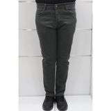 Hacker Fistan Store Erkek Haki Yeşil Normal Bel Rahat Kesim Dar Paça Jean Pantolon - 33