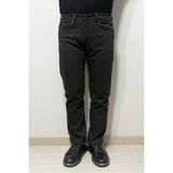 Hacker Fistan Store Erkek Haki Yeşil Yüksek Bel Rahat Kesim Boru Paça Büyük Beden Jean Pantolon - 40