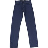 Hacker Fistan Store Erkek Mavi Yüksek Bel Normal Kesim Boru Paça Büyük Beden Jean Pantolon - 33