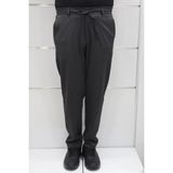 Hacker Fistan Store Erkek Normal Bel Rahat Kesim Boru Paça Jogger Pantolon - Füme - 34