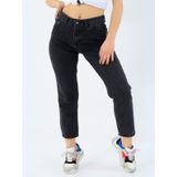 Hacker Kadın Denim Füme Boyfriend Kot Pantolon Mona S913-776