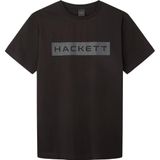 Hackett Bisiklet Yaka Siyah Erkek T-Shirt HM500830