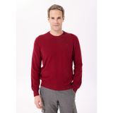 Hackett Bisiklet Yaka Slim Fit Bordo Erkek Kazak HM703237