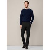 Hackett Bisiklet Yaka Slim Fit Koyu Lacivert Erkek Kazak HM703241
