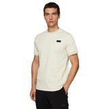 Hackett Bisiklet Yaka T-Shirt, L, 5003174381, Bej, Erkek