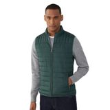 Hackett Erkek Slim Fit Puffer Yelek, Dik Yaka, Yeşil, M Beden