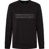 Hackett London Erkek Essential Sp Crew Sweatshirt, siyah (Black), M