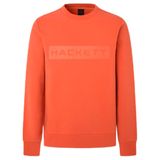 Hackett London Erkek Essential Sp Crew Sweatshirt, Turuncu, L