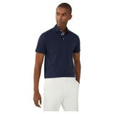 Hackett London Erkek Mercerised Polo Tişört, Mavi (Navy), M