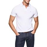 Hackett London Erkek Slim Fit Logo Polo Tişört, 802 Optik Beyaz, L