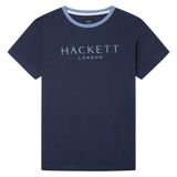 Hackett London HM500797 Heritage Classic Tee Lacivert Erkek T-shirt