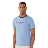 Hackett London HM500797 Heritage Classic Tee Mavi Erkek T-shirt