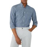 Hackett Slim Fit Gömlek Yaka Gömlek, M, 5003174245, Mavi, Erkek