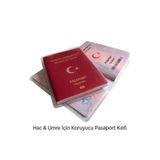 Hac&UmreSetim Hac ve Umre İçin Dayanıklı Pasaport Koruyucu Kılıf