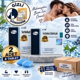 HaDe VIÂGRÂ4_100_MG 4'lü Tablet x 2 Kutu Orjinal Geciktirici4 Erkeklere Sertlestirici2 Uzun Süre Etki Daha Fazla Kuvvet ve Istêk Arttırçi7 GIZLIPAKETLEME_CIALIŞ7_20MG_5MG_KREM_SPREY_LIFTÂ4 - 2 Adet