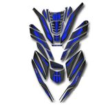 hades motosiklet aksesuarları Honda Pcx 2021-23 Tankpad Seti 33parça