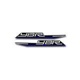 hades motosiklet aksesuarları Yamaha Ybr 3D Sticker Mavi