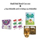 Hadi Bul Beni Cee Eee Türkçe & İngilizce Sesli Yönerge -4 Yaş Etkinlik Seti(6Kitap195etkinlik)